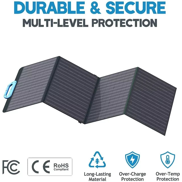 BLUETTI PV120 120W Solar Panel Foldable for Power Station Off-Grid Road Trip