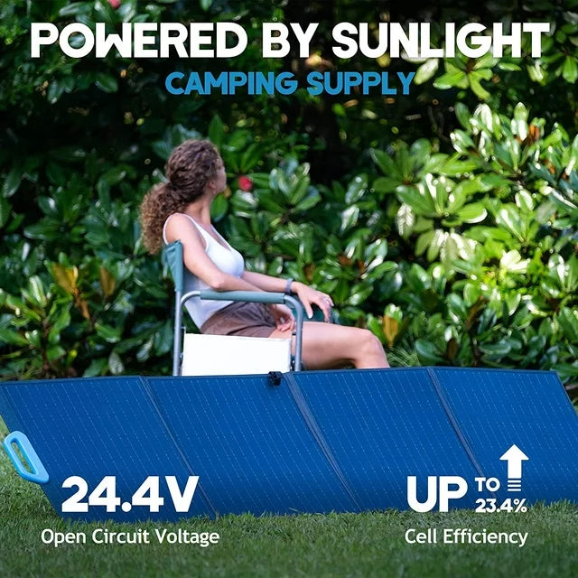 BLUETTI PV120 120W Solar Panel Foldable for Power Station Off-Grid Road Trip