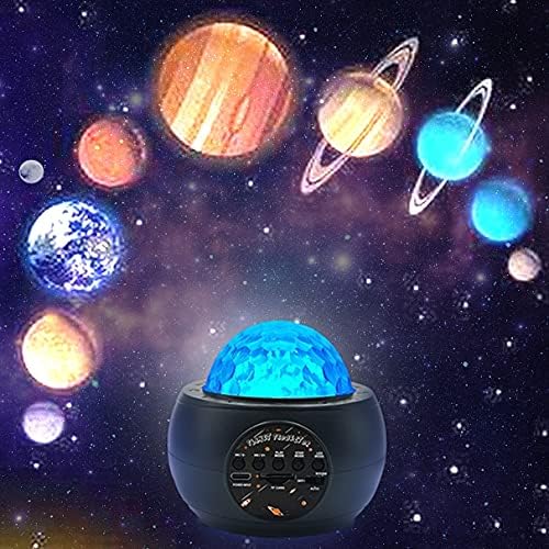 Laysinly Galaxy System Planet Projector Night Light, Galaxy Star Projector Light, Music Bluetooth Speaker