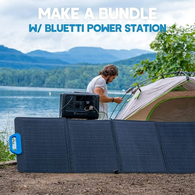 BLUETTI PV120 120W Solar Panel Foldable for Power Station Off-Grid Road Trip