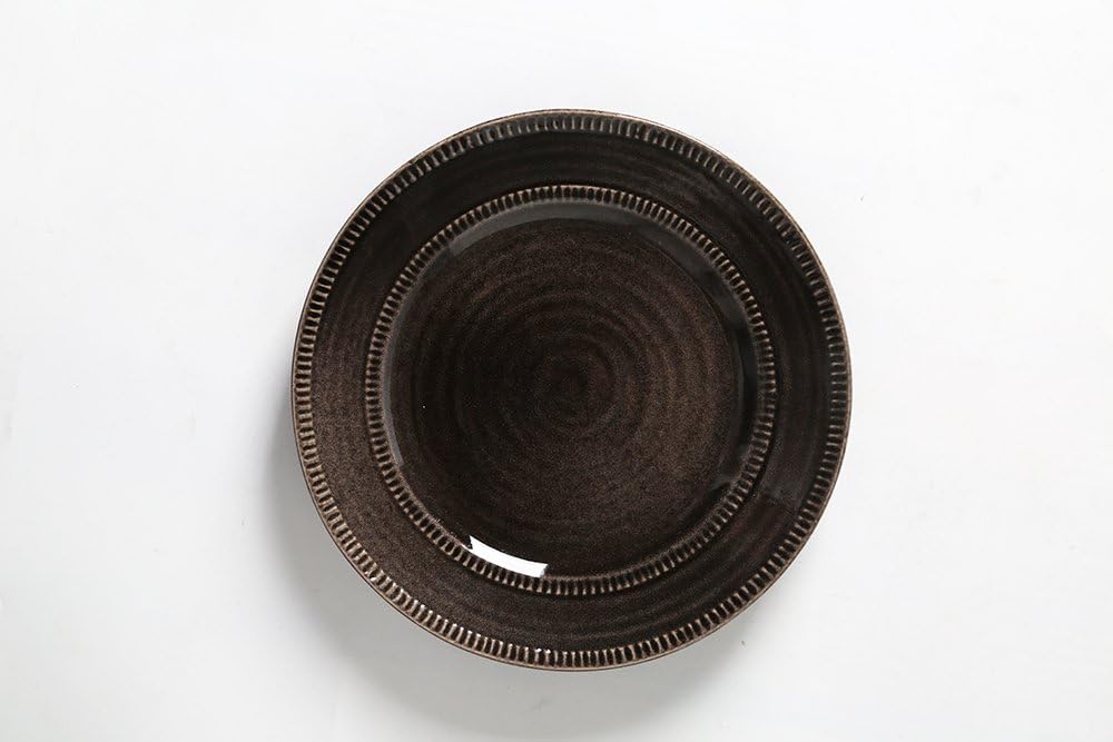 Pangu 8 Piece Dinnerware Sets River Nile (Black)