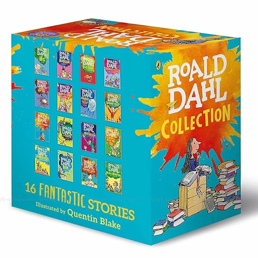 Roald Dahl Collection 16 Books Box Set Paperback